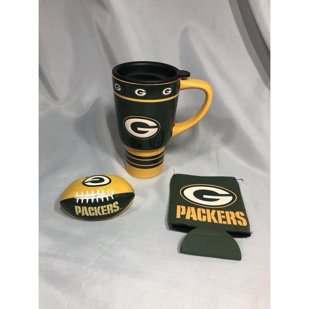 Green Bay Packers 2011-12 Boelter Brands Ceramic Mug  NFL Licensed + 2 Extras